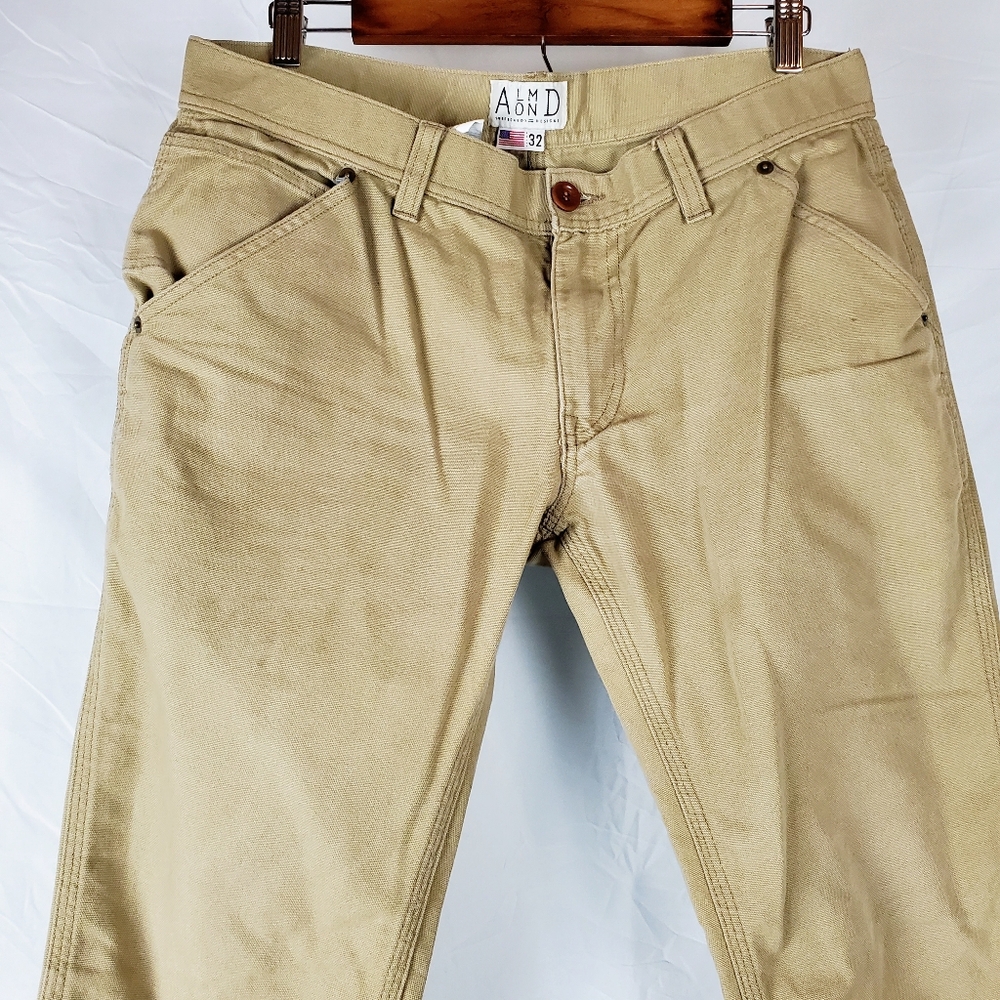 Almond Surfboards Tan Canvas Rover Pant - Picture 2 of 8